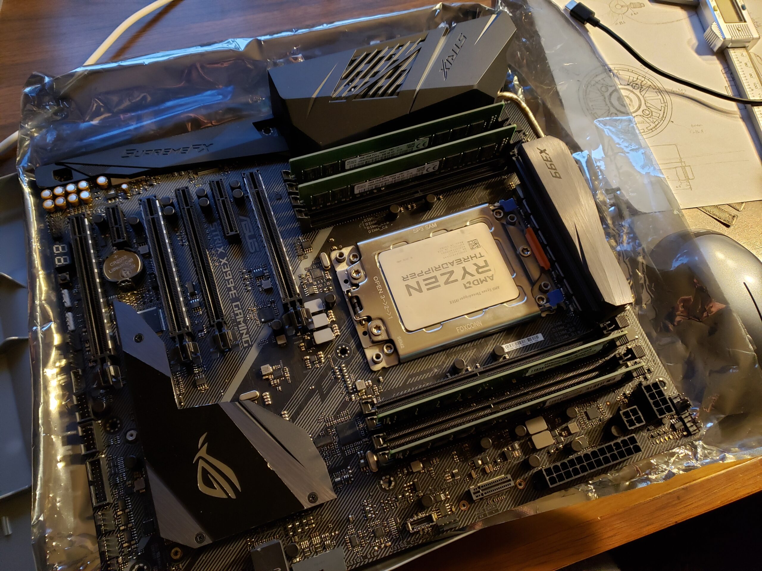 Installing the new CPU