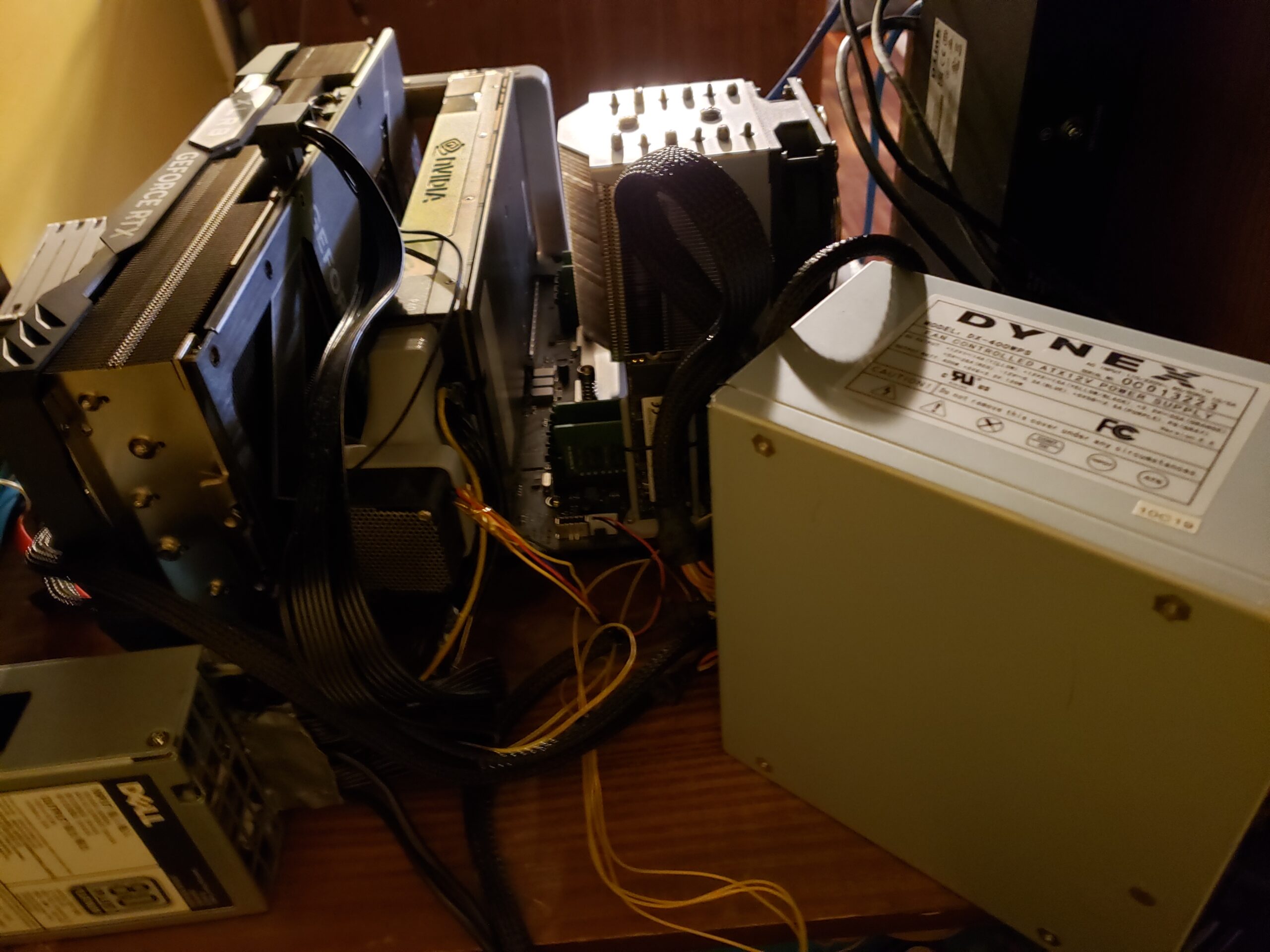 Janky power solution but it works flawlessly