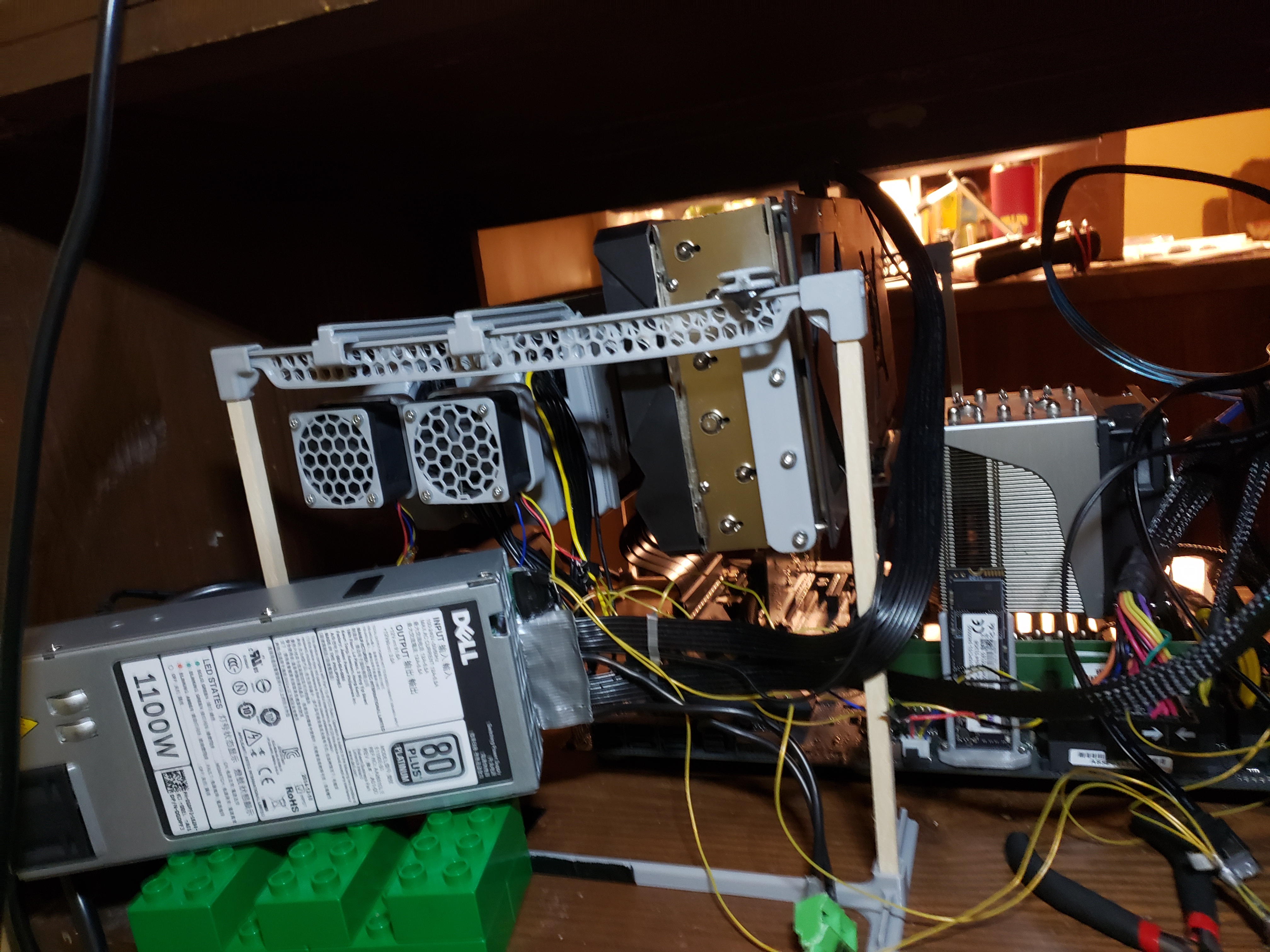 Yes, those are Legos, I added a glass sheet later to protect them