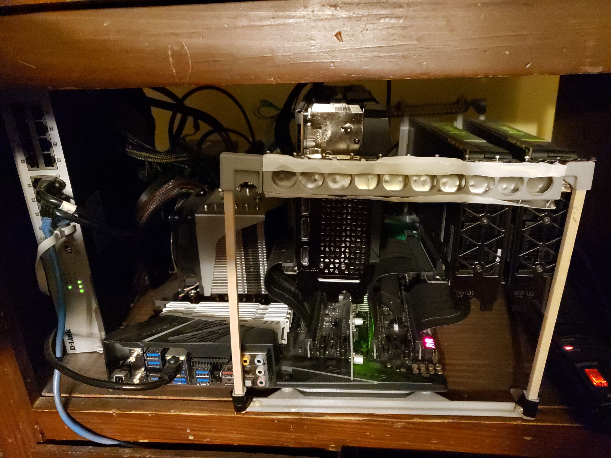 Everything runs on this server!